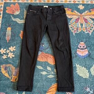 Taylor Stitch Slim Jeans, Black, 33x32